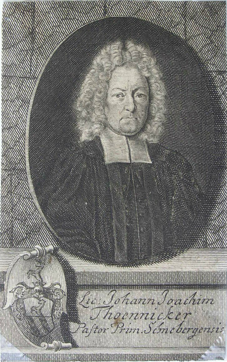 Print - Johan Joachim Thoennicker