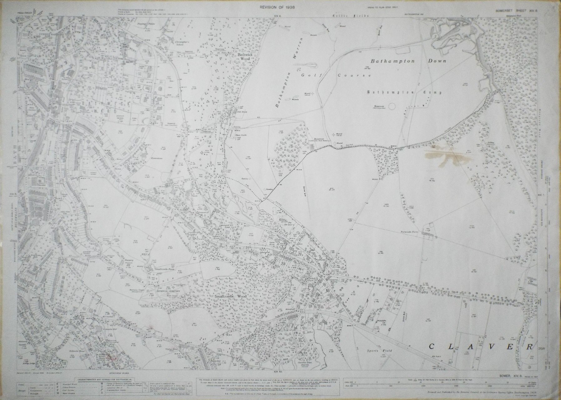 Map of Bath - Bath