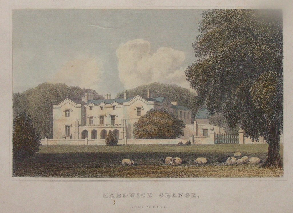 Print - Hardwick Grange, Shropshire