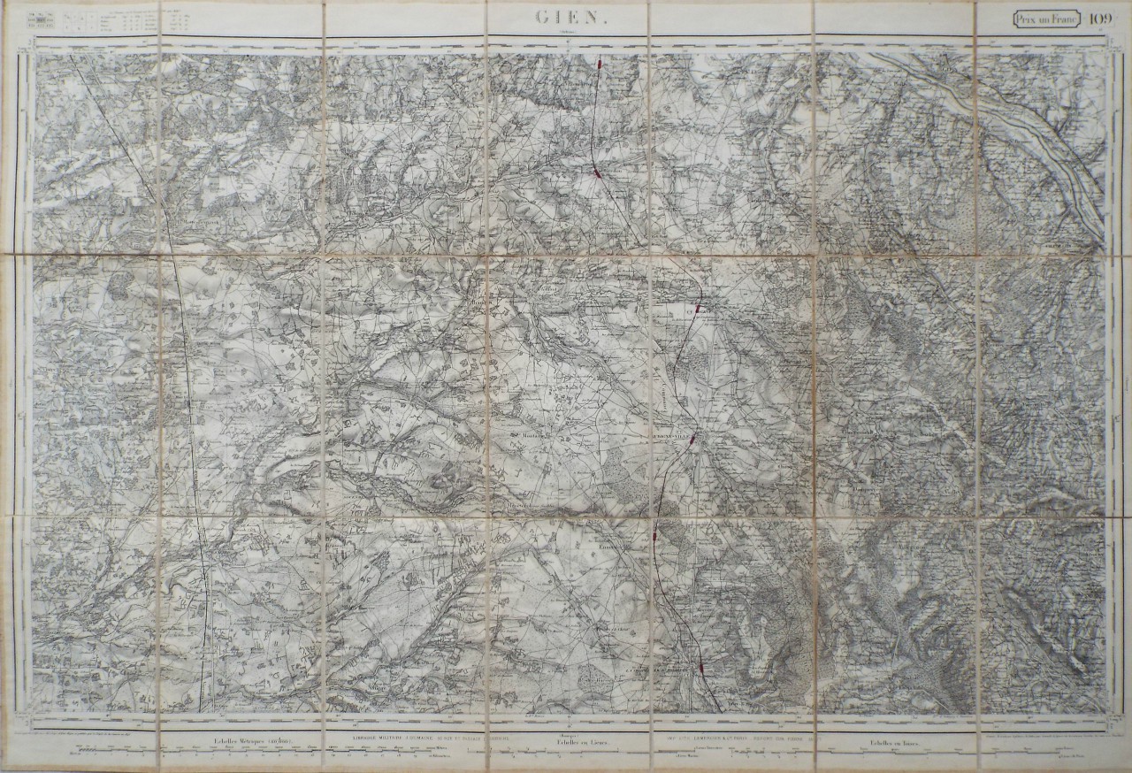 Map of Gien