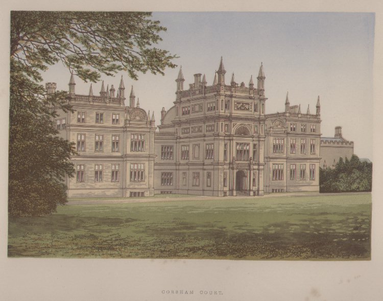 Chromolithograph - Corsham Court