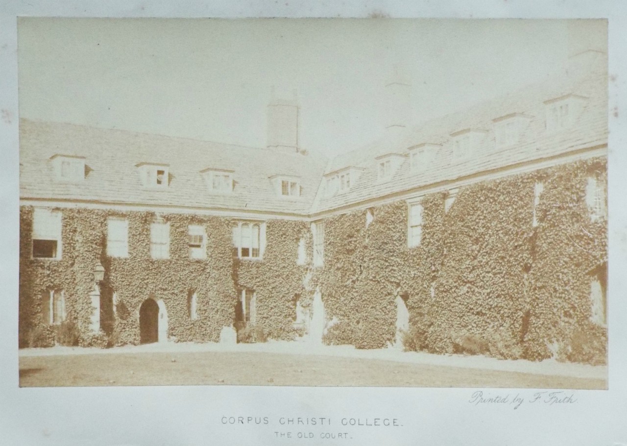 Photograph - Corpus Christi College - The Old Court.