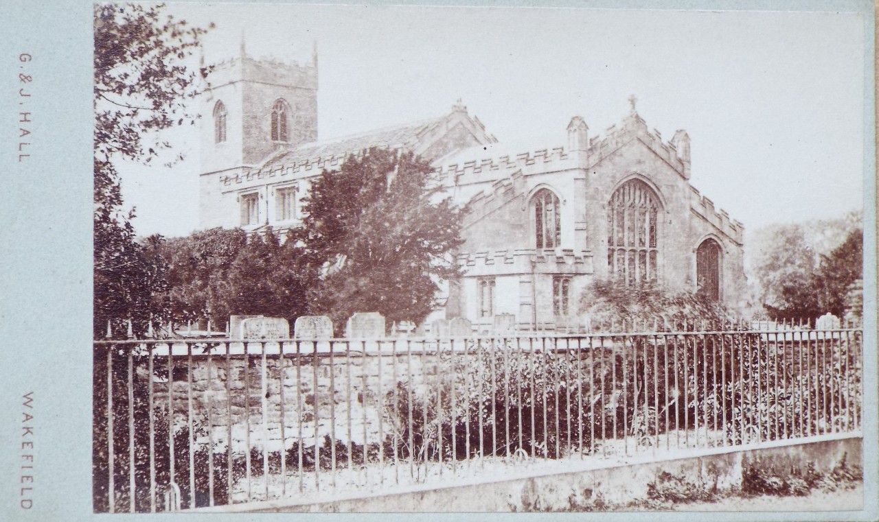 Photograph - Unidentified church in or near Wakefield