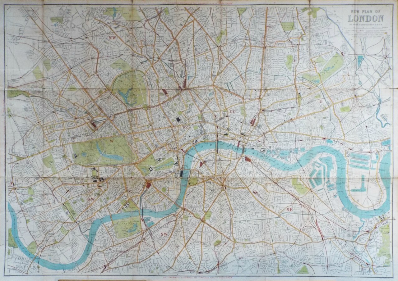 Map of Central London - London