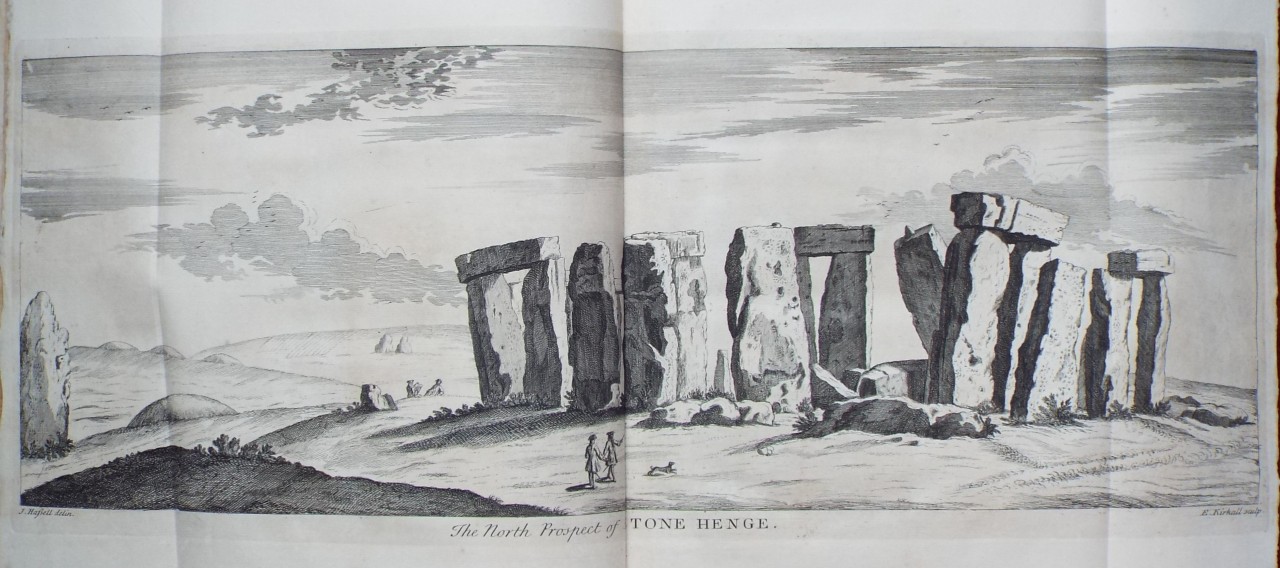 Print - The North Prospect of STONE HENGE. - Kirkall