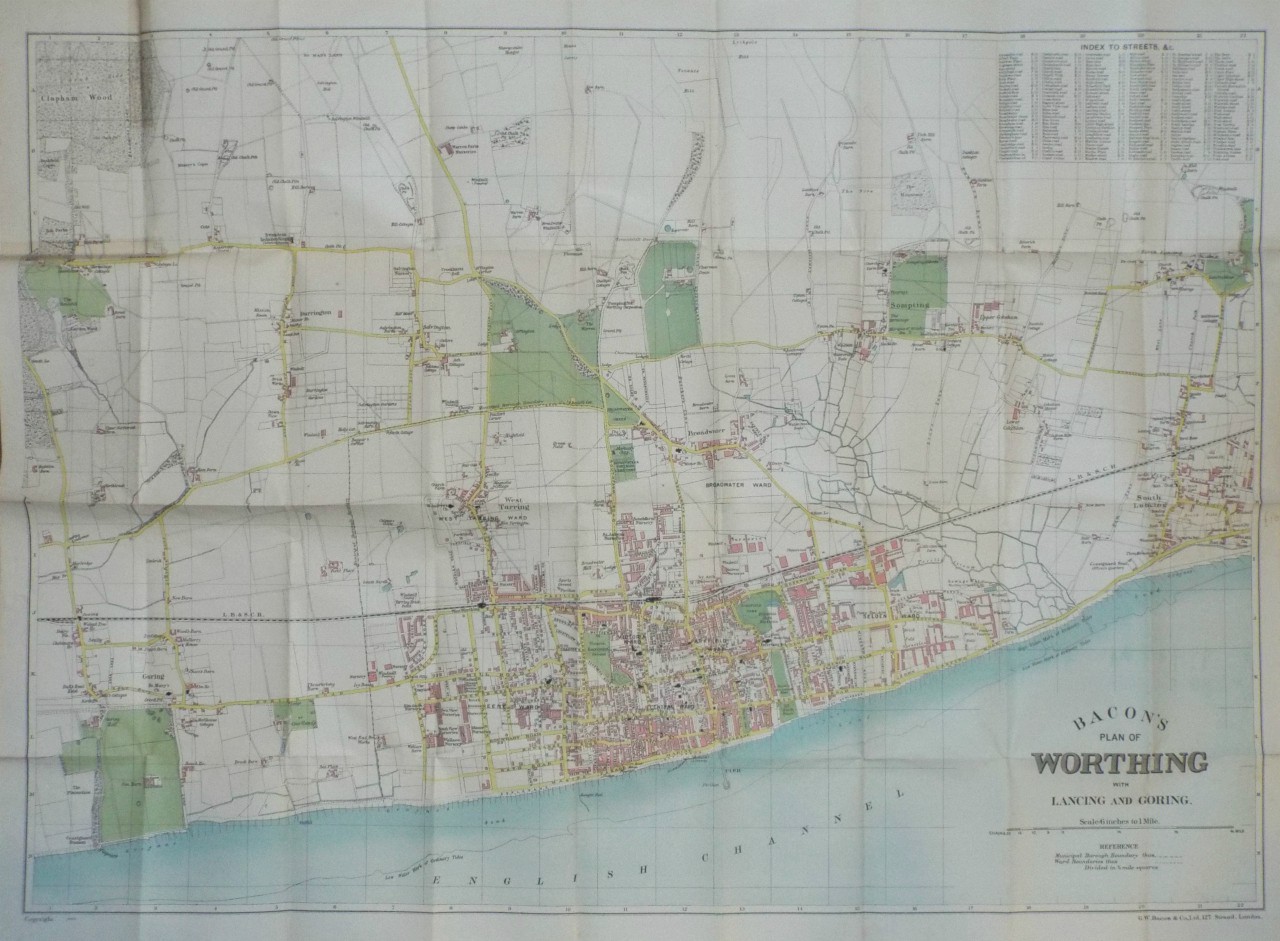 Map of Worthing - Worthing