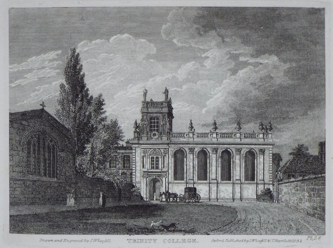Print - Trinity College. - Whessell