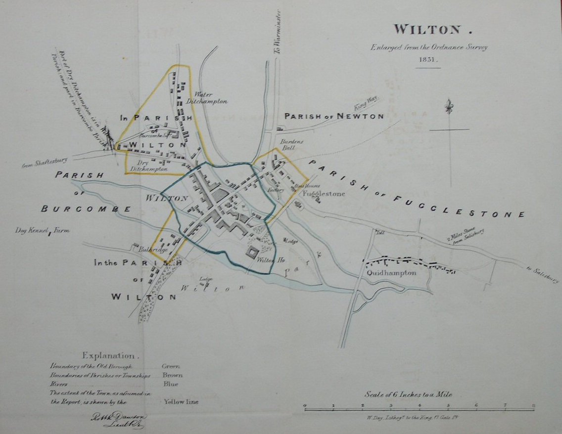 Map of Wilton - Wilton