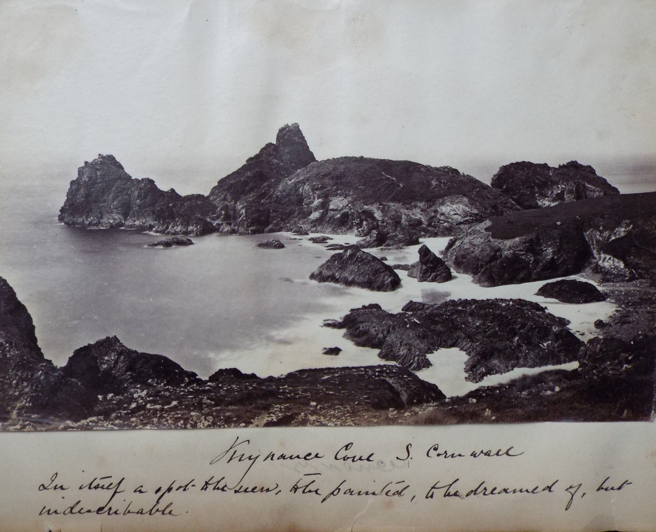 Photograph - Kynance Cove. S. Cornwall