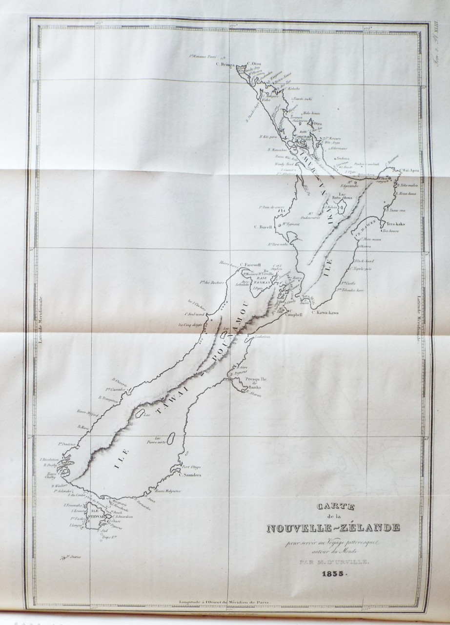 Map of New Zealand