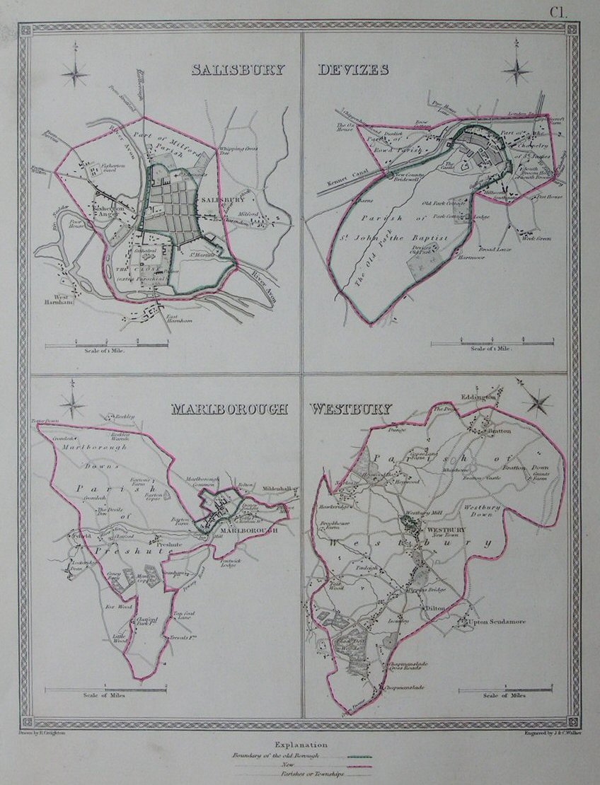 Map of Salisbury - Salisbury