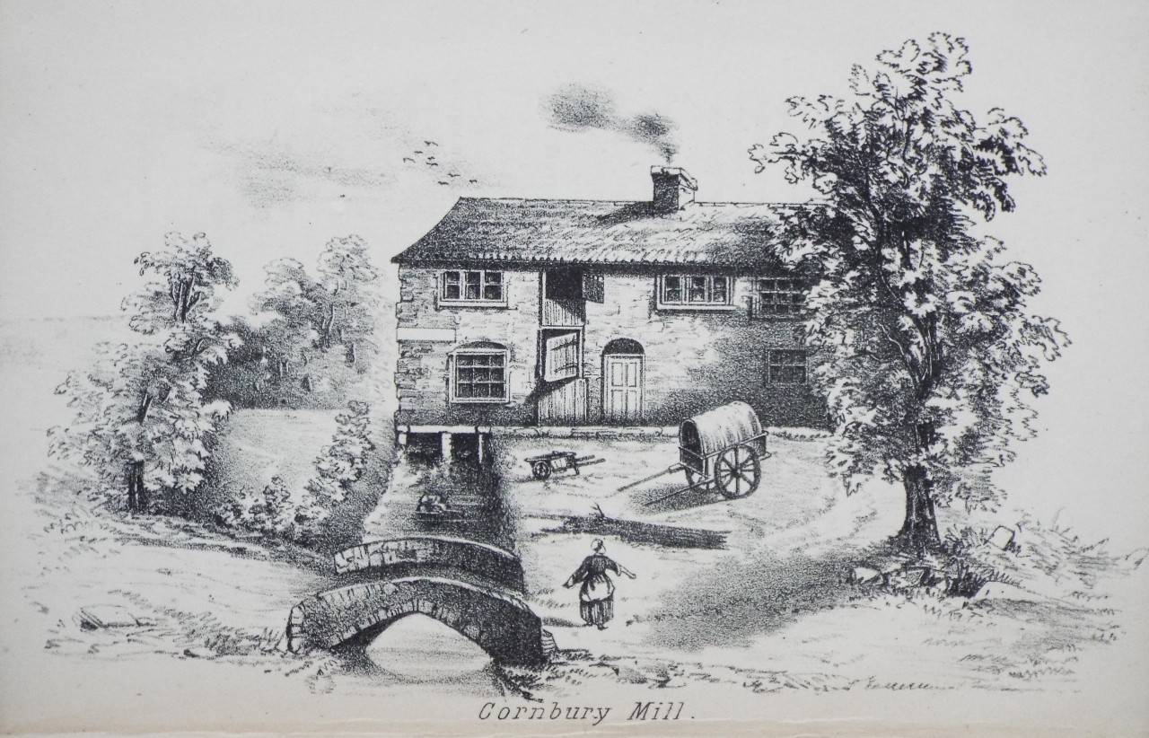 Lithograph - Cornbury Mill