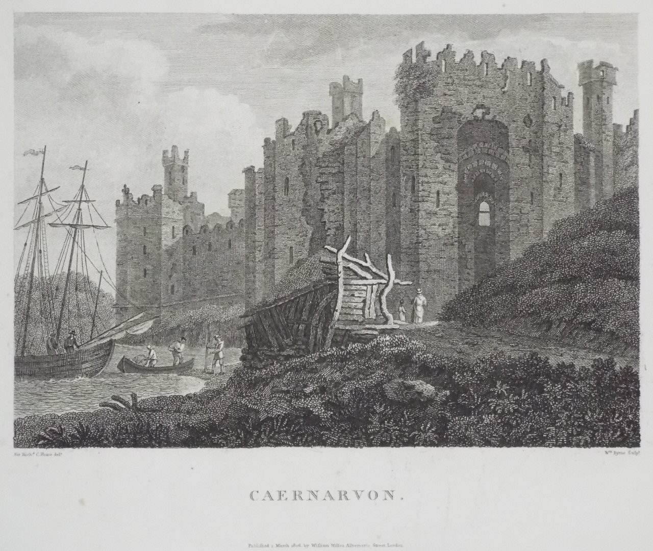 Print - Caernarvon. - Byrne