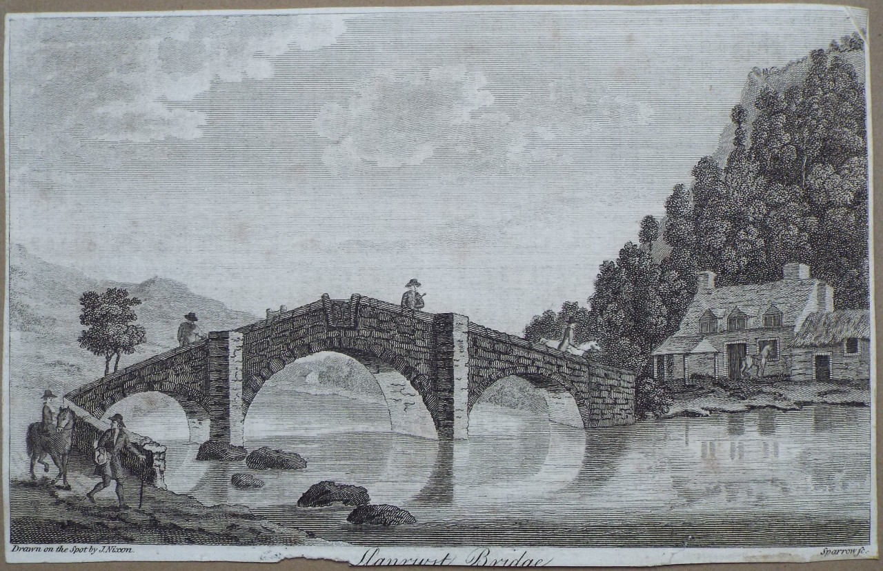 Print - Llanrwst Bridge. - 