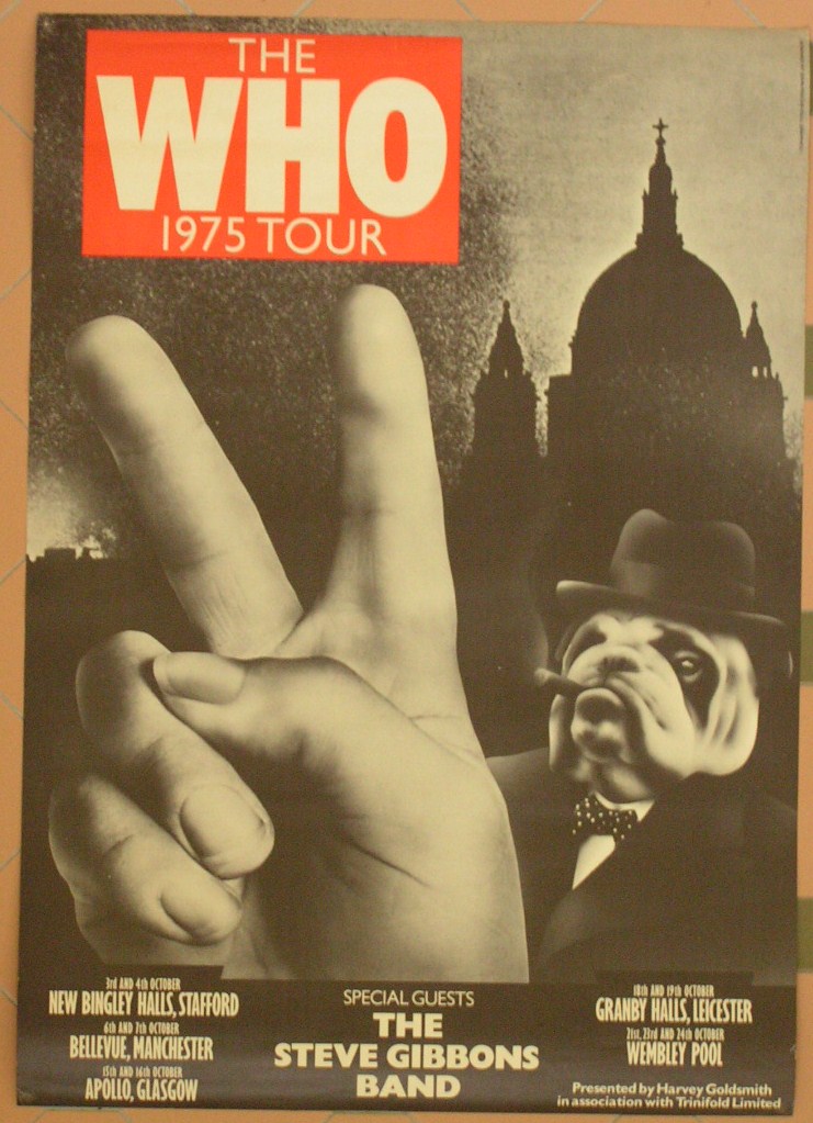 Poster - The Who 1975 Tour