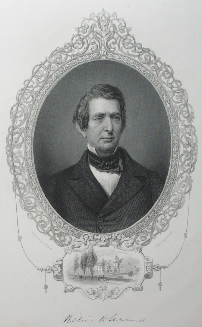 Print - William H Seward - Hunt