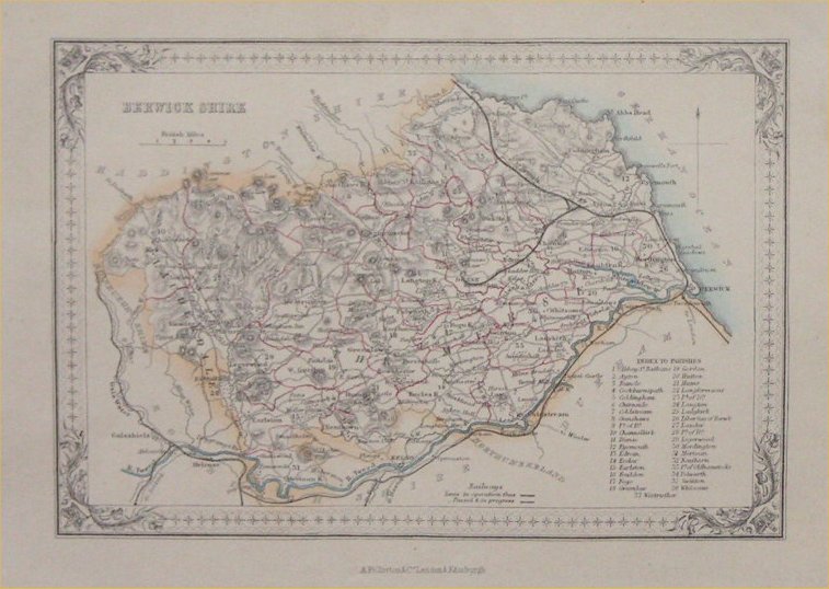 Map of Scotland - Fullarton