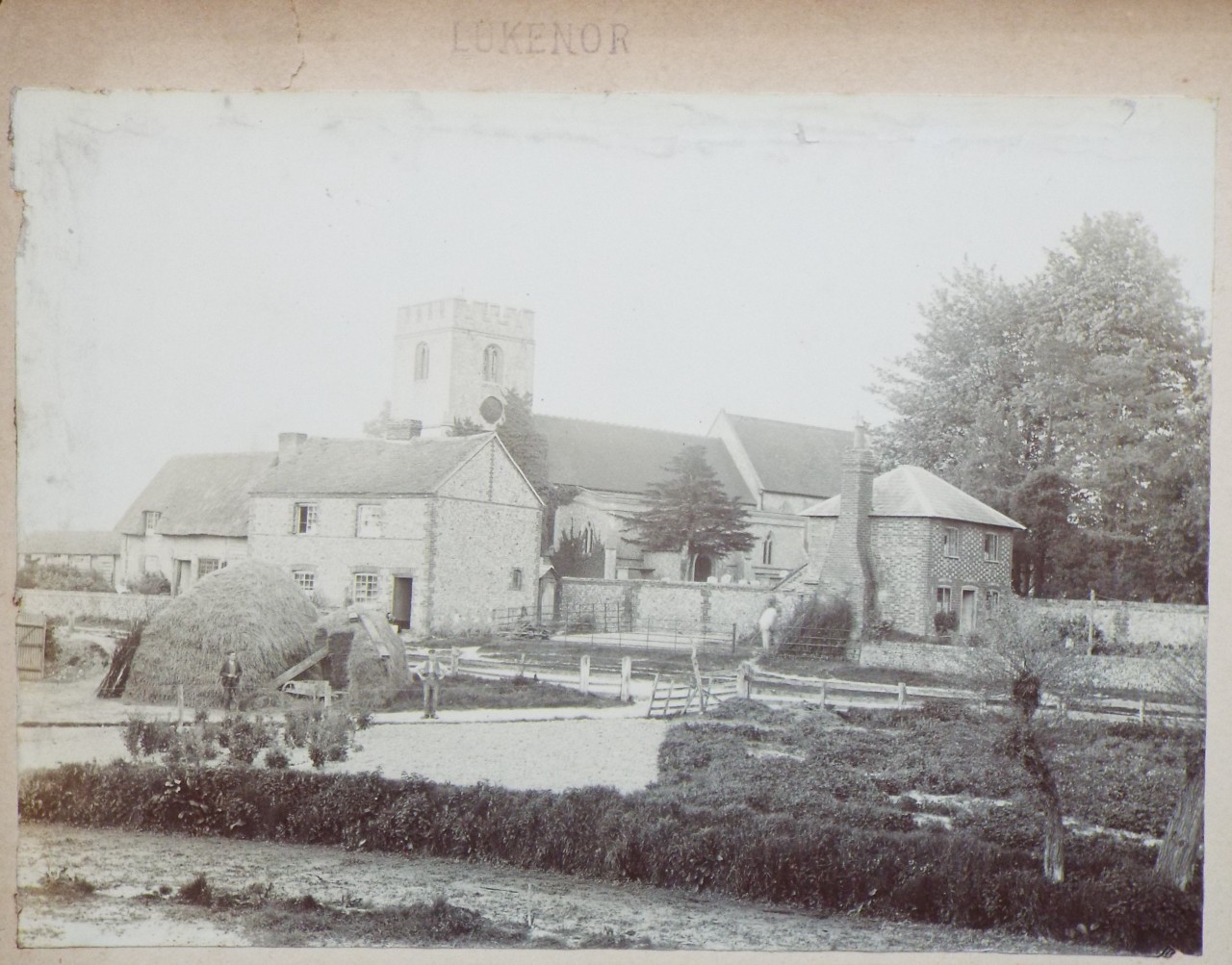 Photograph - Church Lane, Lukenor