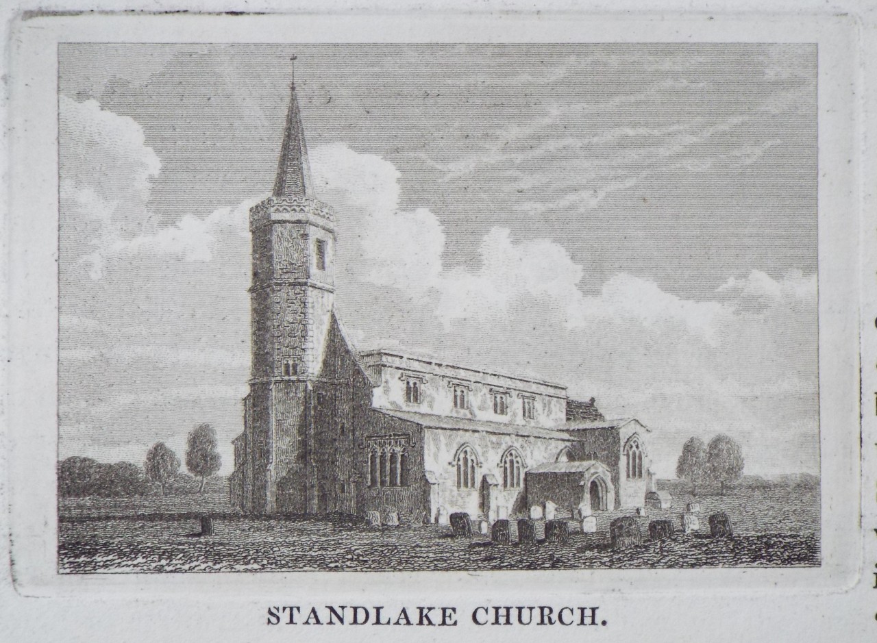Print - Standlake Church.