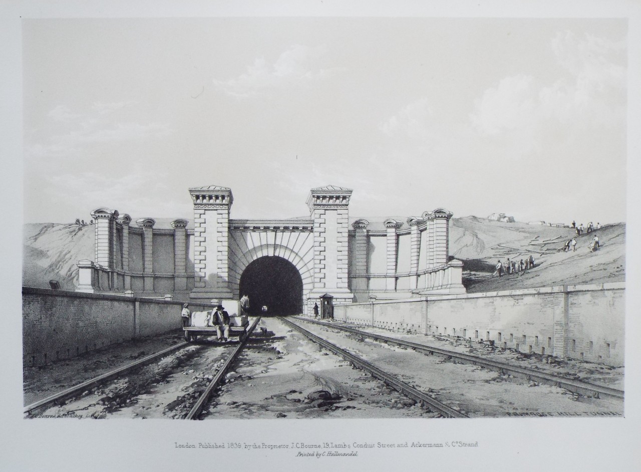 Print - Primrose Hill Tunnel - Bourne