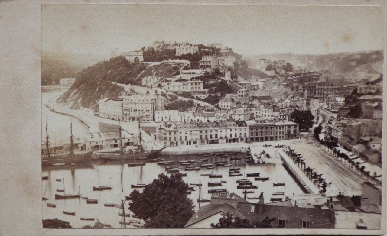 Photograph - Torquay harbour from Park Hill