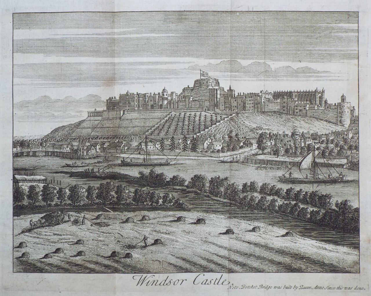 Print - Windsor Castle.