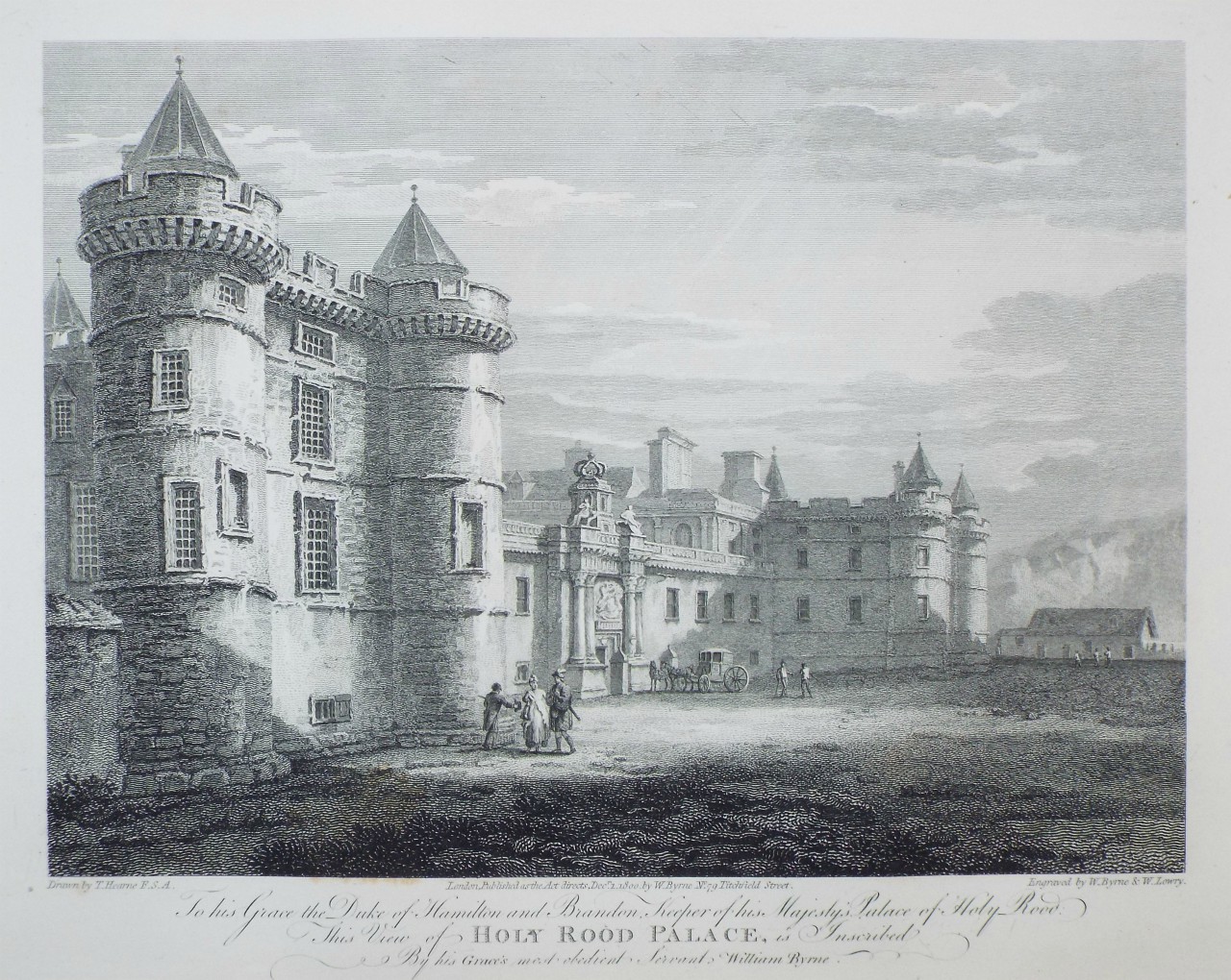 Print - Holy Rood Palace - Byrne