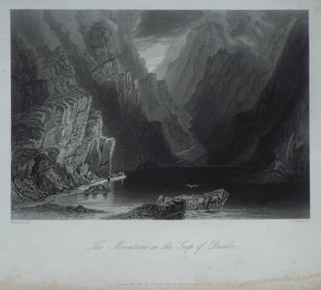 Print - The Mountains in the Gap of Dunloe - Willmore