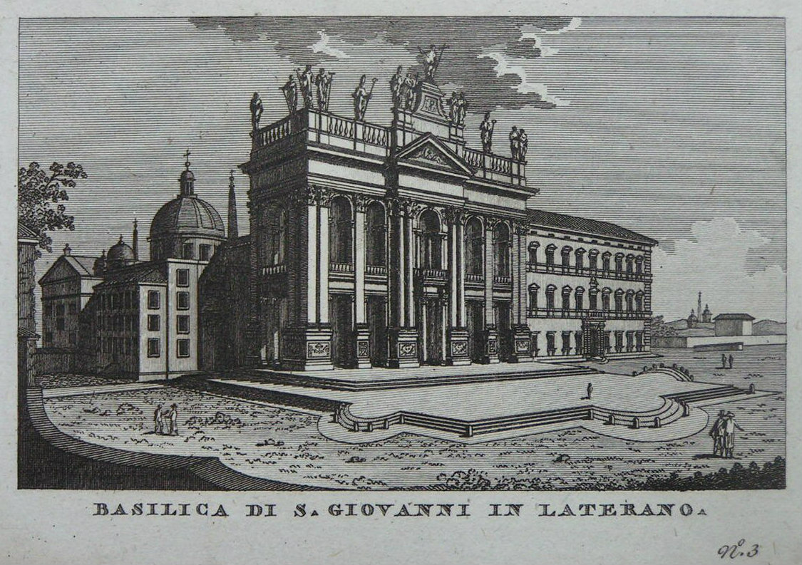Print - Basilica di S. Giovanni in Laterano.
