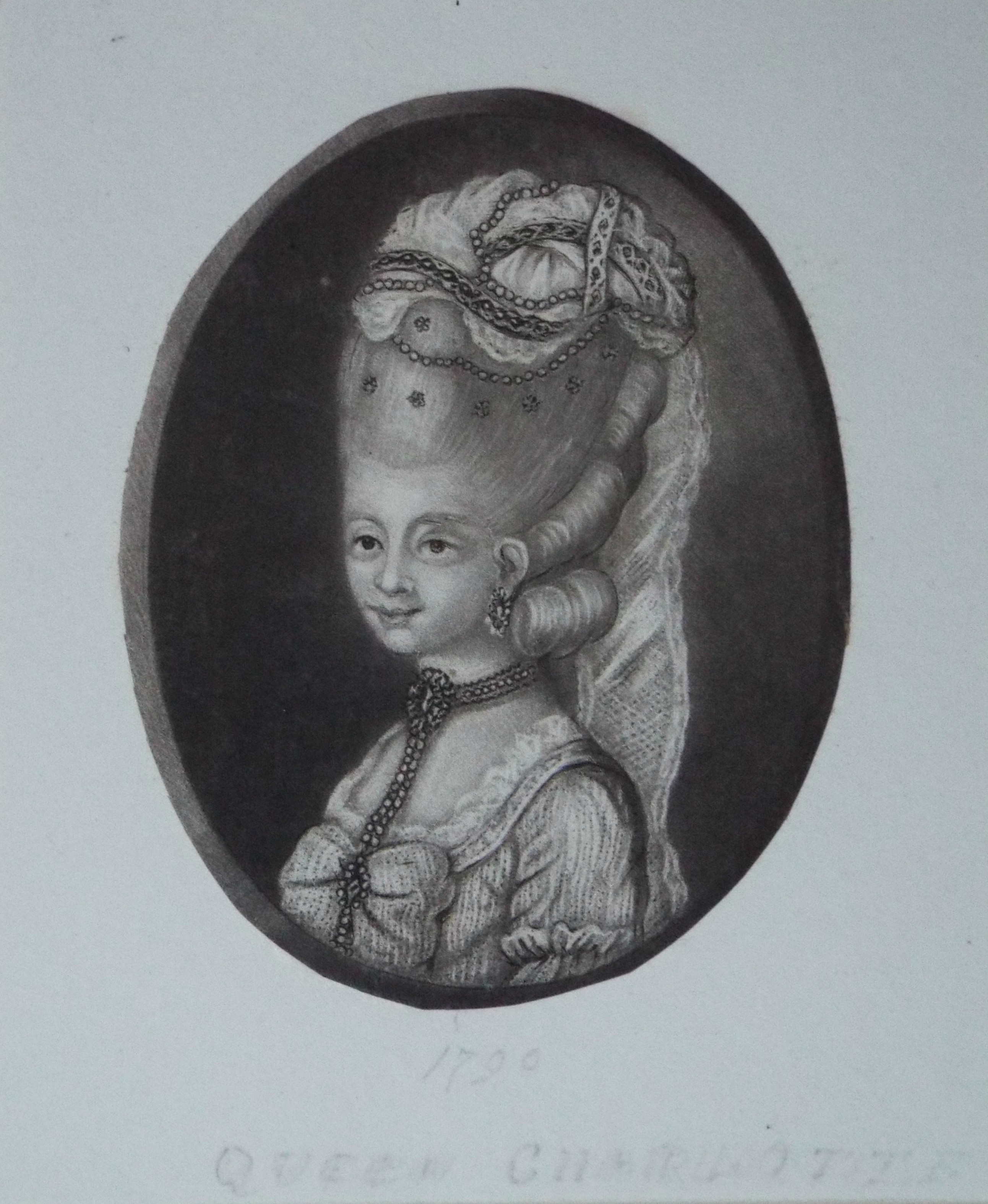 Mezzotint - Queen Charlotte