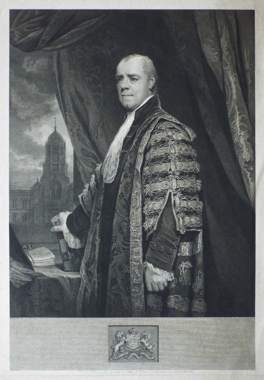 Print - William Wyndham Grenville. - Fittler