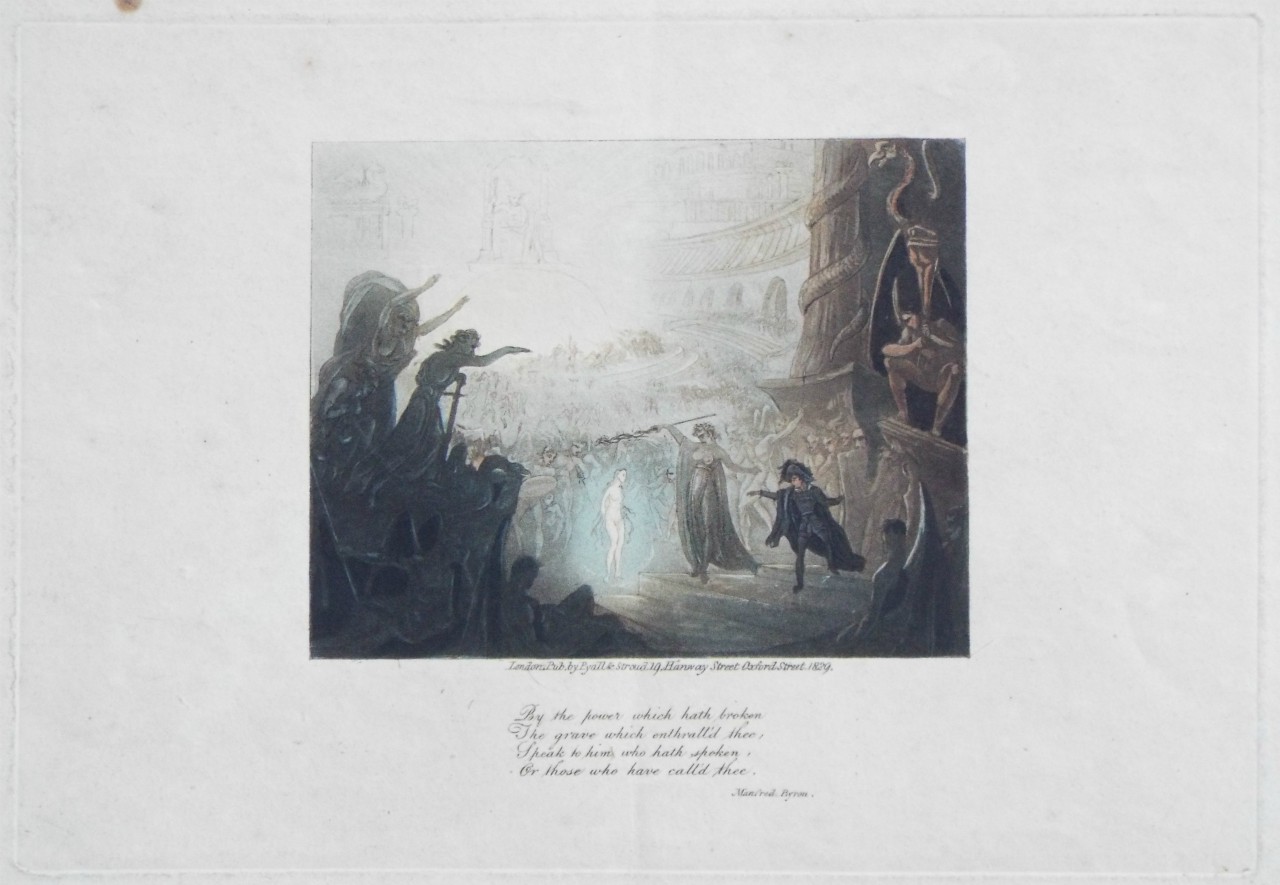 Aquatint - Byron - By the power