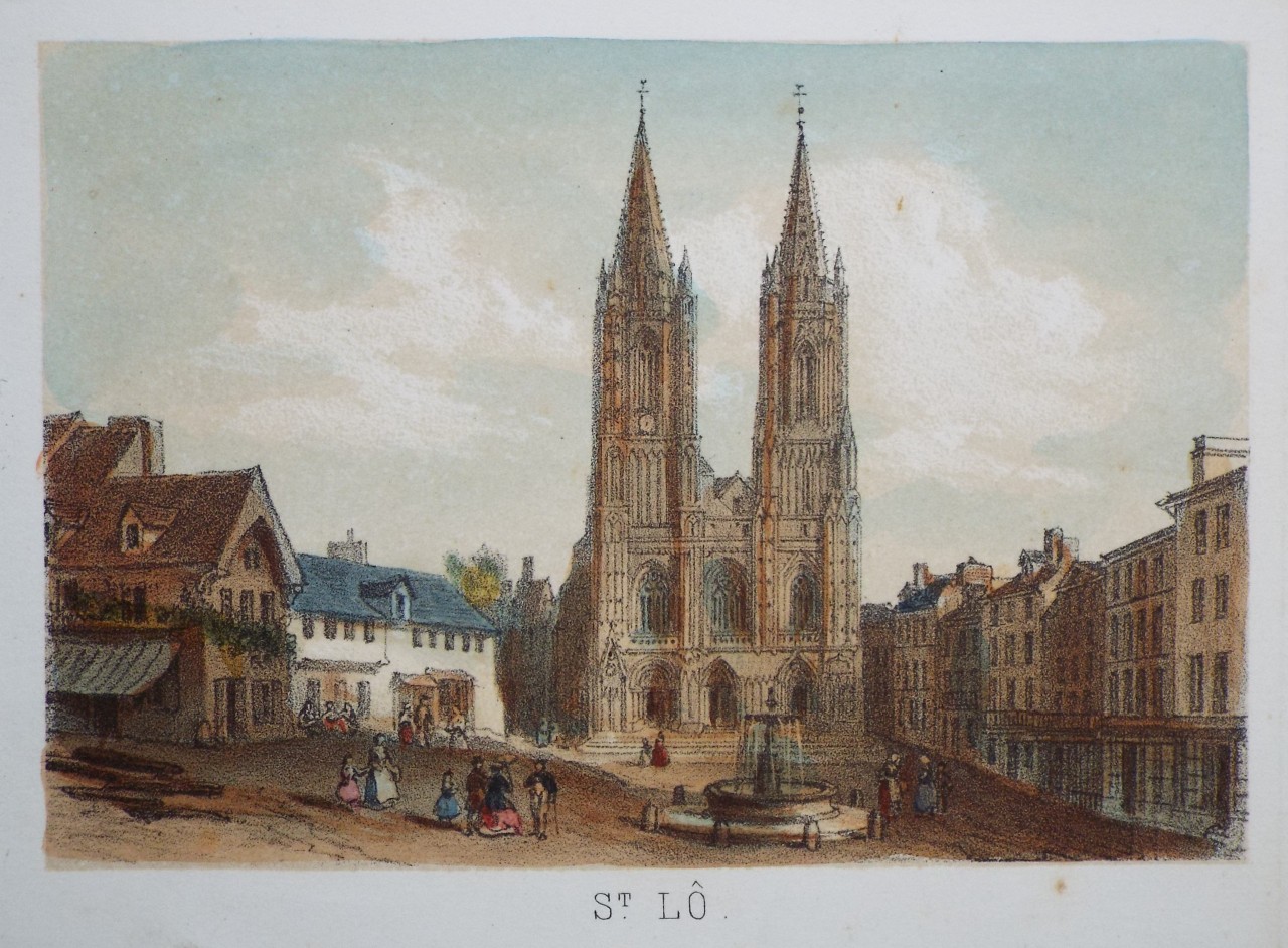 Lithograph - St. Lo.