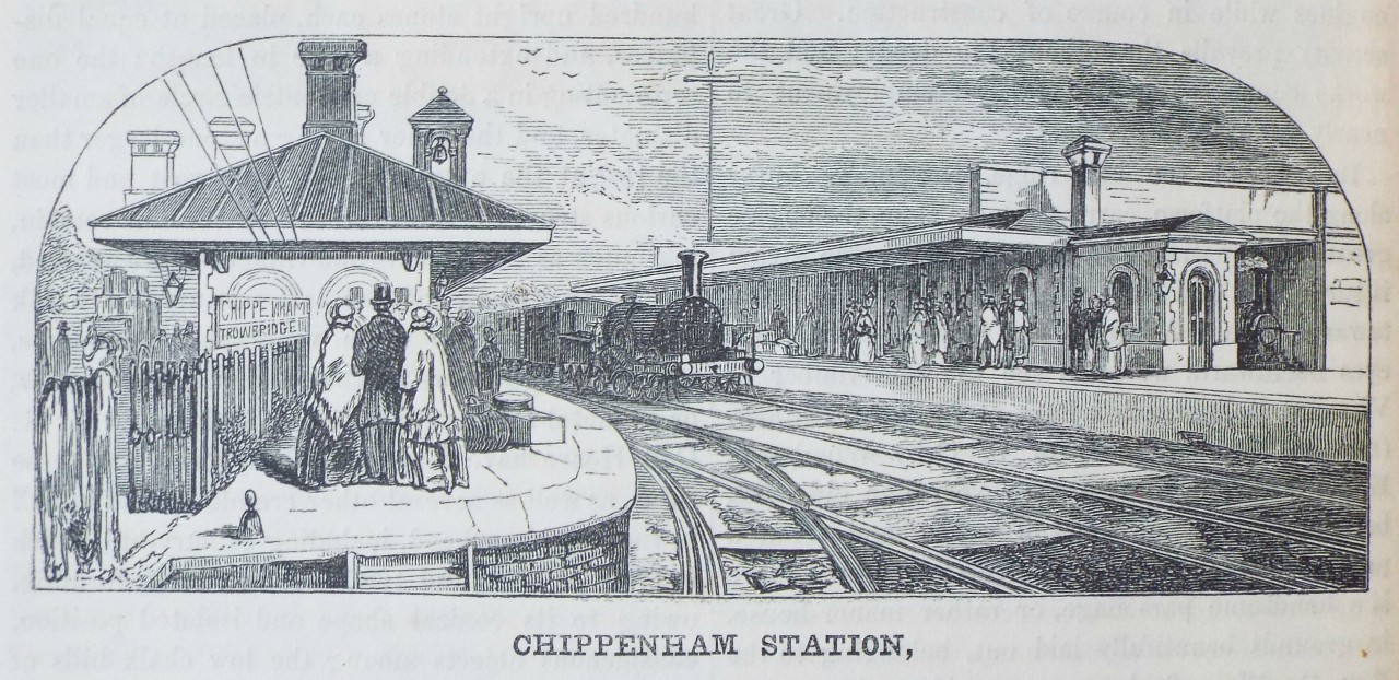 Wood - Chippenham Station.