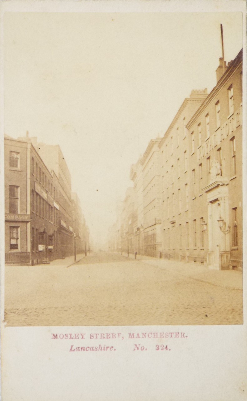 Photograph - Morley Street, Manchester. Lancashire.