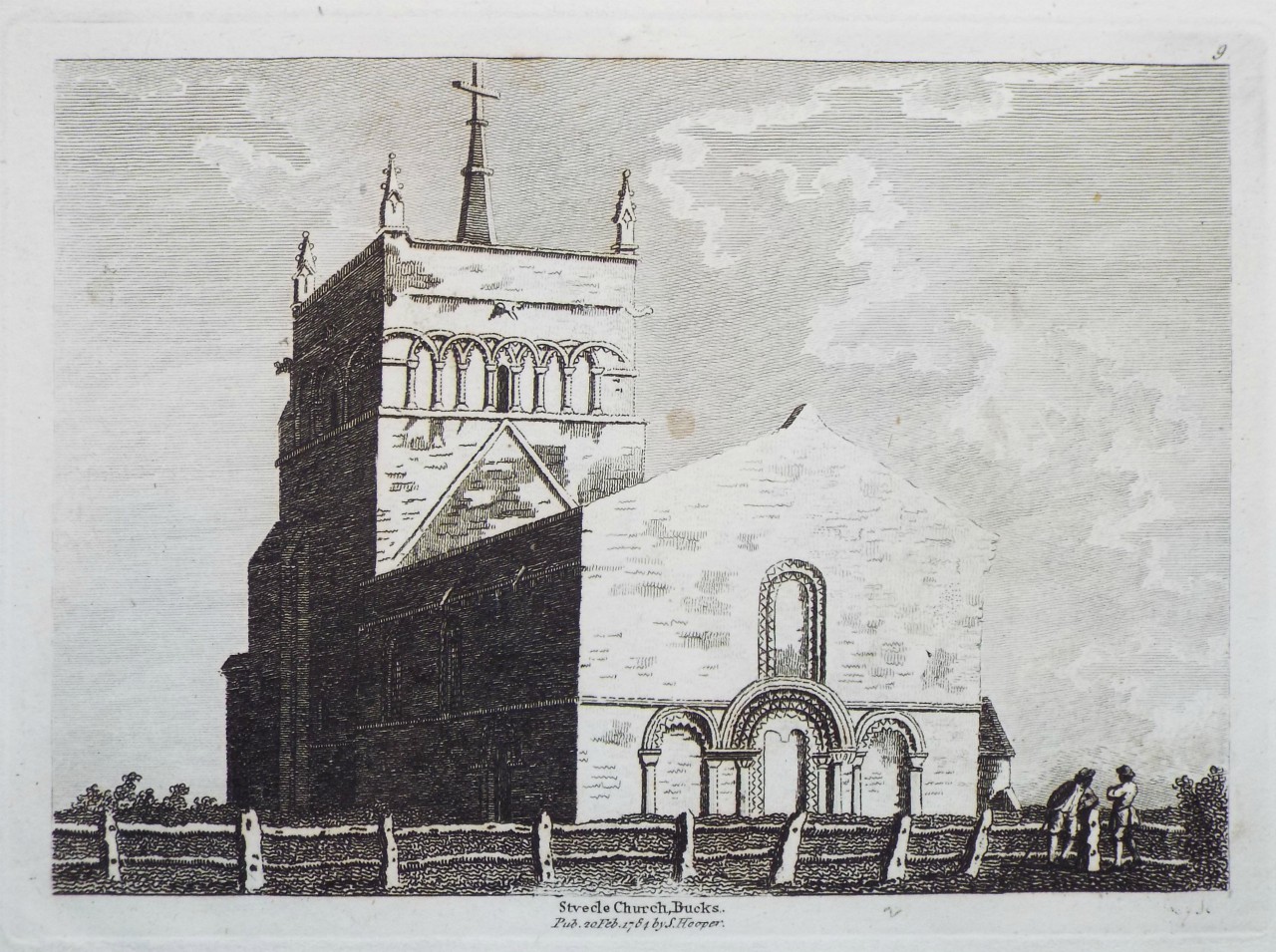 Print - Stvecle Church, Bucks. - 