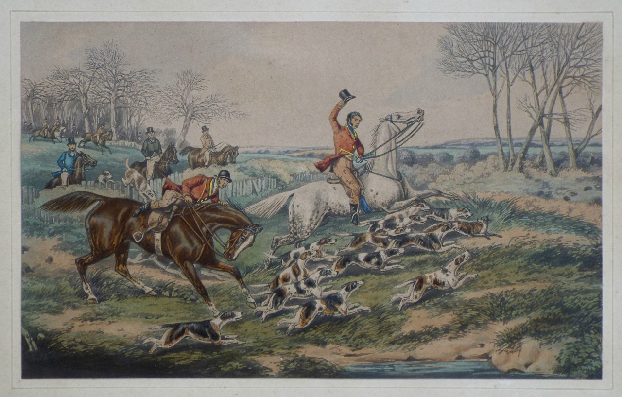 Aquatint - (Fox Hunting - 3 of 4)