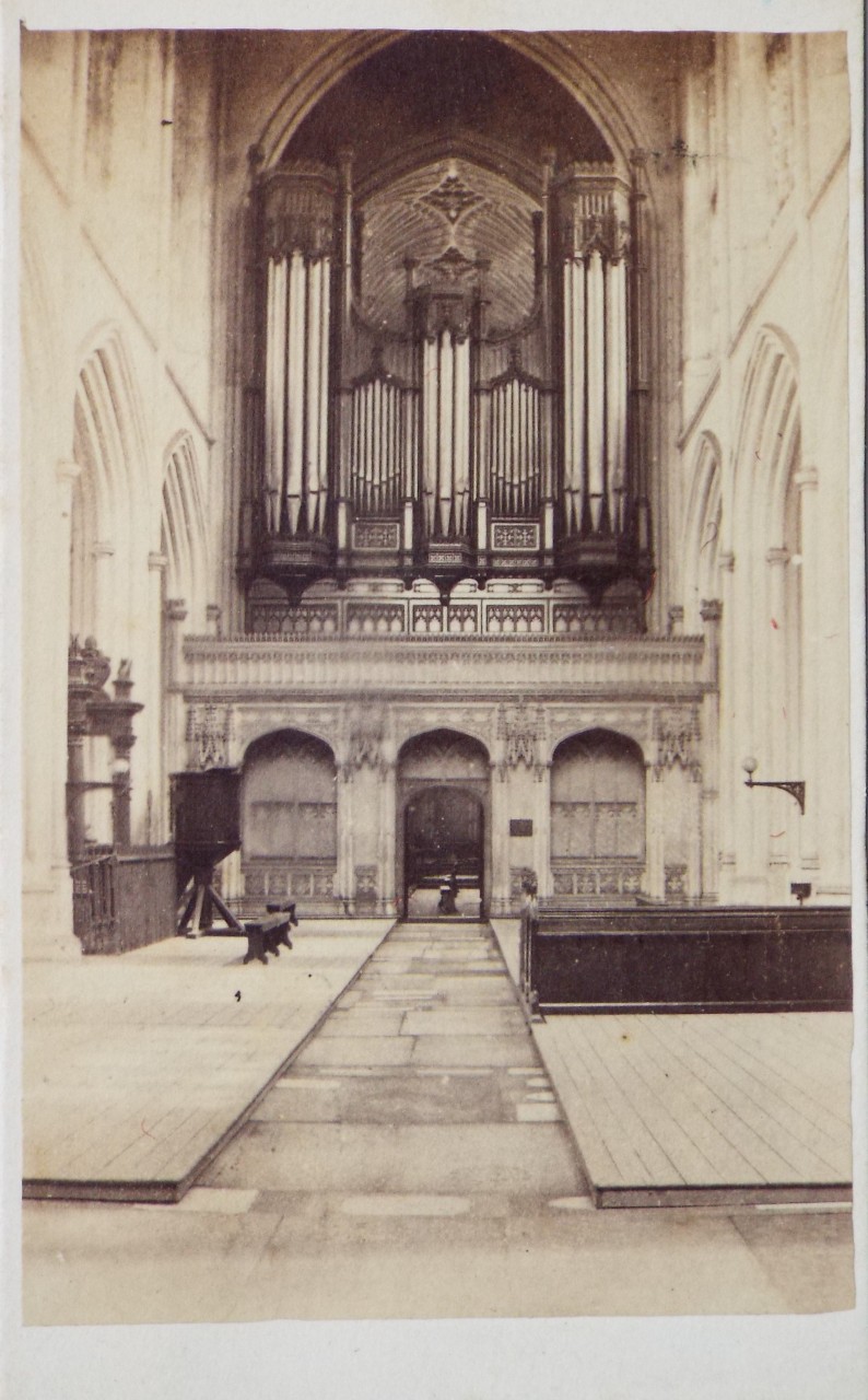 Photograph - Bath Abbey Interior