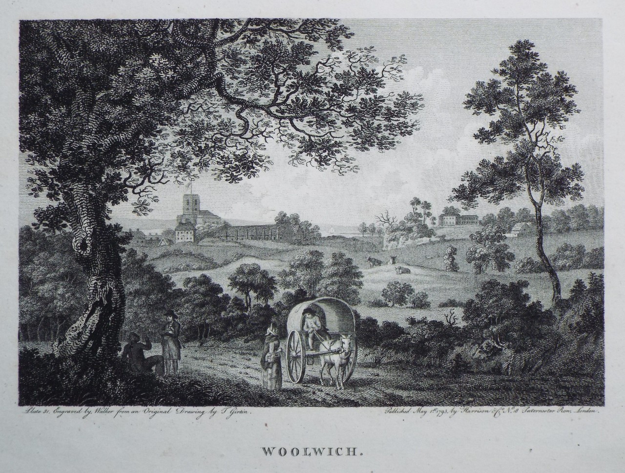 Print - Woolwich. - 