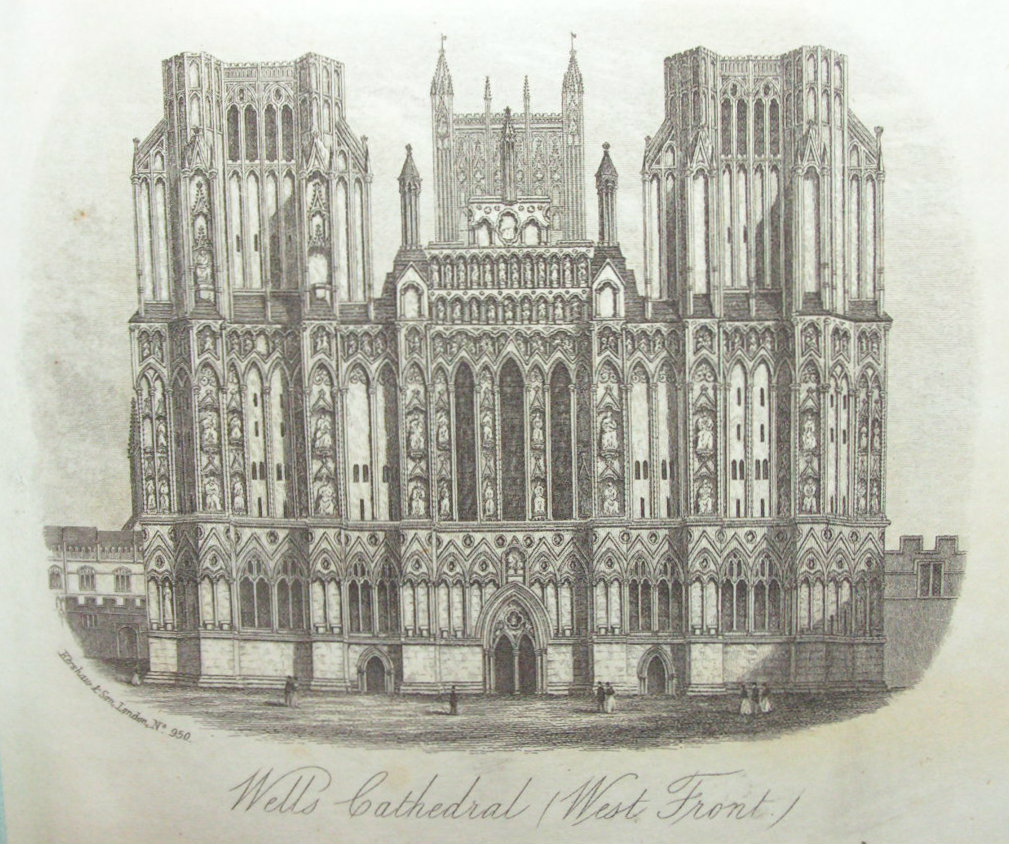 Steel Vignette - Wells Cathedral (West Front) - Kershaw