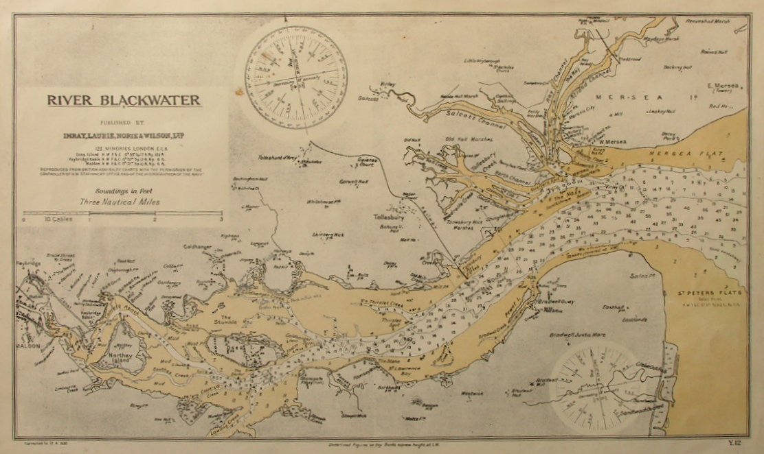 Map of River Blackwater
