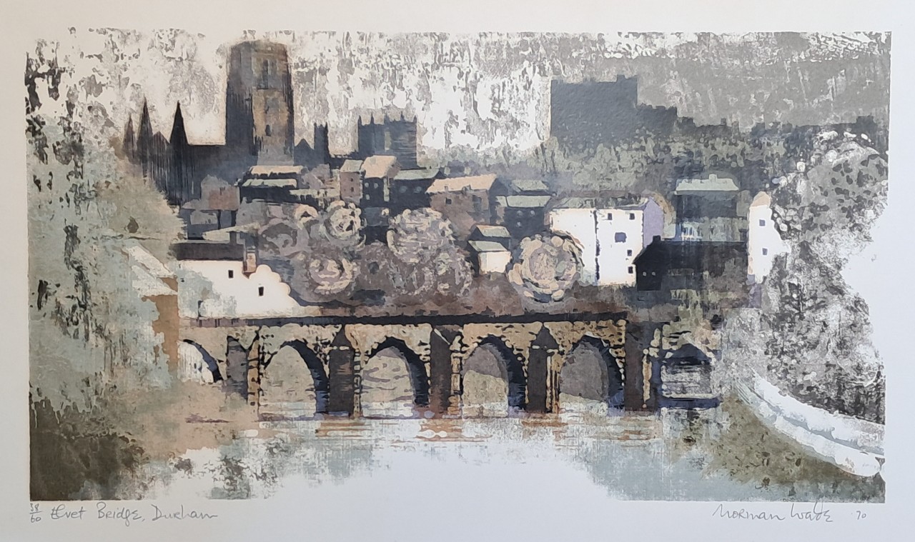 Silkscreen - Elvet Bridge, Durham - Wade