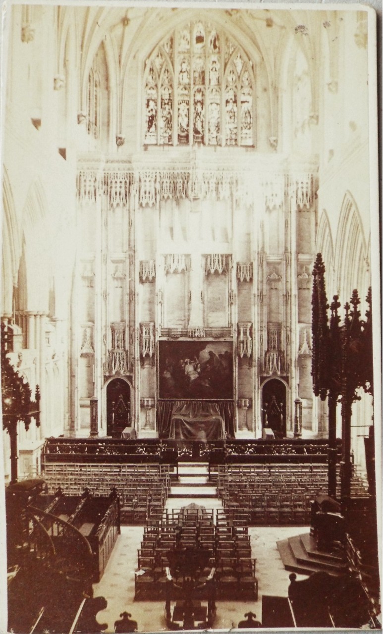 Photograph - Winchester Cathedral Altar