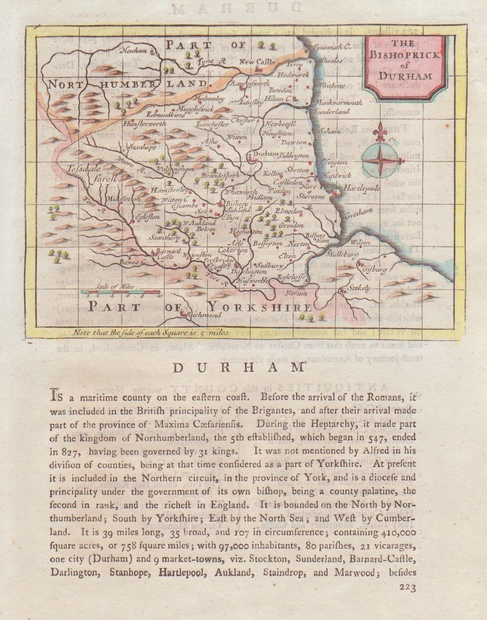 Map of Durham - Seller-Grose