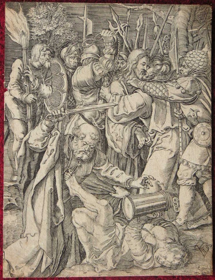 Print - (The Betrayal of Christ)