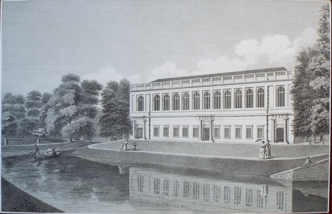 Print - Trinity College Wren Library, Cambridge - Sparrow