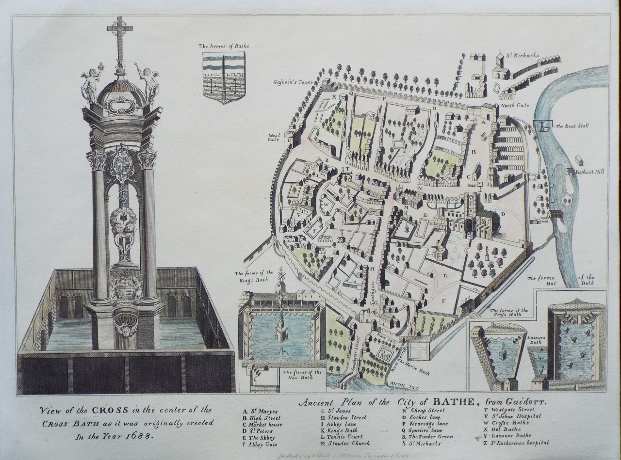 Map of Bath - Bath