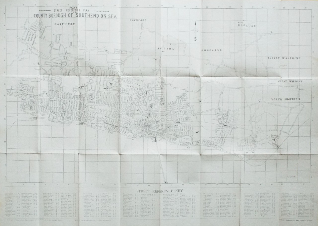 Map of Southend - Southend