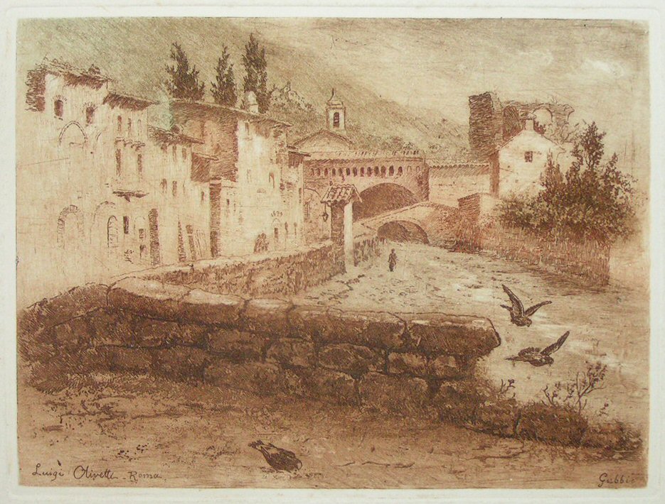 Etching - Gubbio