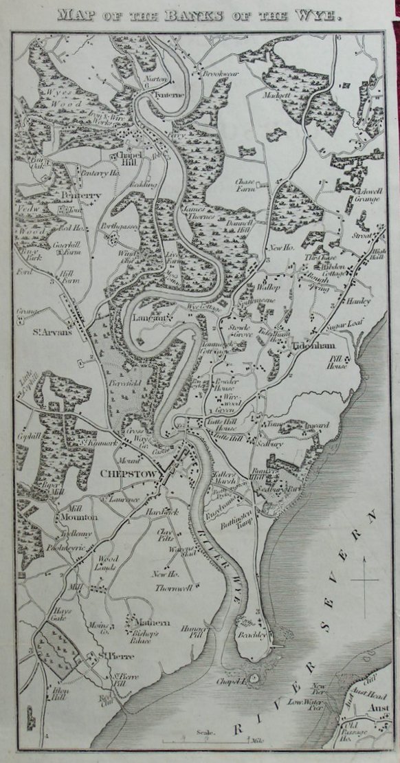 Map of River Wye